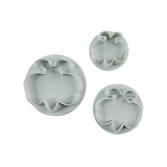 Glückliche Bienen Ausstech Formen 3er Set - 402324 - Mytortenland